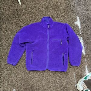 Patagonia Deep Purple Fleece Jacket